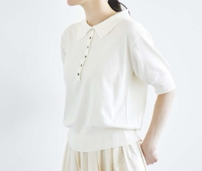 HAU(ハウ) ニットトップス "polo" 5