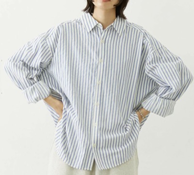 MILKFED.（ミルクフェド）　2WAY OVERSIZED SHIRT