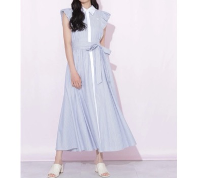 JILL by JILL STUART（ジルバイジルスチュアート）　袖バルーンシャツワンピース