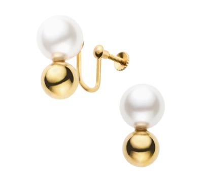 Vendome Aoyama（ヴァンドーム青山）　ケンゴ クマ プラス マユ pearl イヤリング