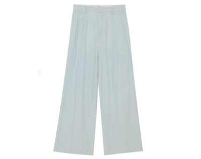 MADISONBLUE(マディソンブルー) PLEATED WIDE LEG PT CHAMBRAY