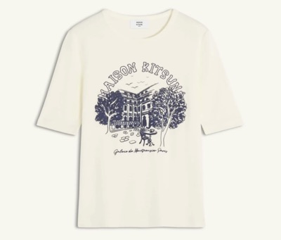 Maison Kitsuné(メゾン キツネ) GALERIE DE MONTPENSIER FITTED TEE-SHIRT