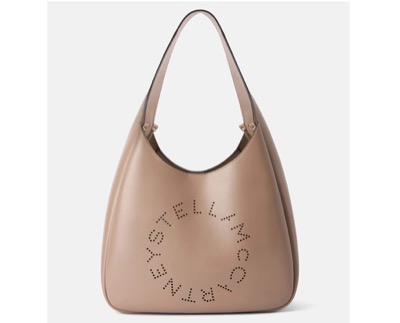 Stella McCartney(ステラマッカートニー) ロゴ スラウチー ホーボー トートバッグ