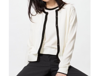 UNIQLO(ユニクロ) UVカットクルーネックカーディガン