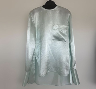 Chieko(チエコ) Plain satinシャツ