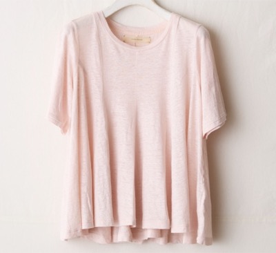 suzuki takayuki（スズキタカユキ）　flared t-shirt