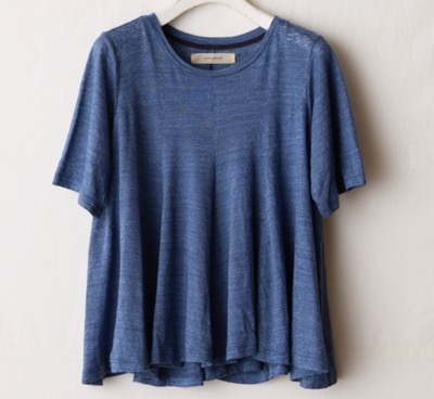 suzuki takayuki(スズキタカユキ) flared t-shirt