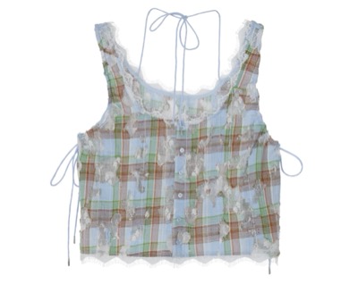 AMERI VINTAGE（アメリヴィンテージ）　MEDI 2WAY MIA PUCHI N/SL BLOUSE