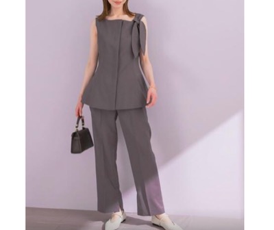 URBAN RESEARCH ROSSO（アーバンリサーチロッソ）　リボンデザイン2WAYジレセットアップ