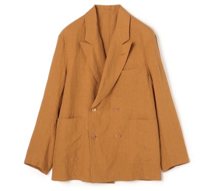 MAISON et VOYAGE（メゾン エ ヴォヤージ）　80リネン ダブルブレステッド4Bジャケット