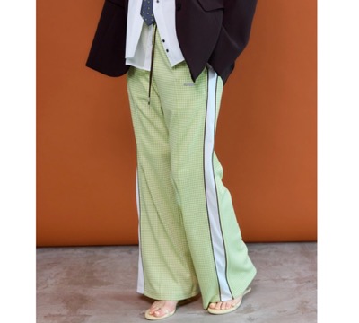 MAISON SPECIAL（メゾンスペシャル）　Jacquard Jersey Pants