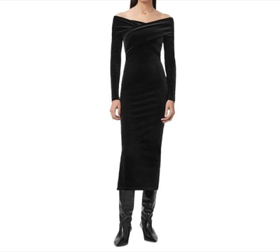 ALLSAINTS（オールセインツ）　DELTA VELVET DRESS