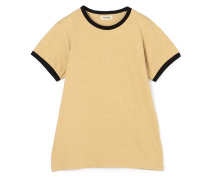 FilMelange × SUPER A MARKET　コットン リンガーTシャツ