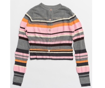 MAISON SPECIAL（メゾンスペシャル）　Mesh Border Cardigan