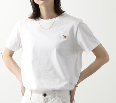 MAISON KITSUNE（メゾンキツネ）　BABY FOX PATCH REGULAR TEE SHIRT