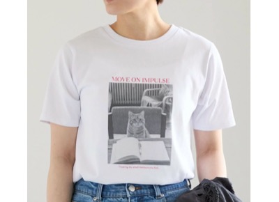 Te chichi（テチチ）　アソートネコフォトスタンダードTシャツ