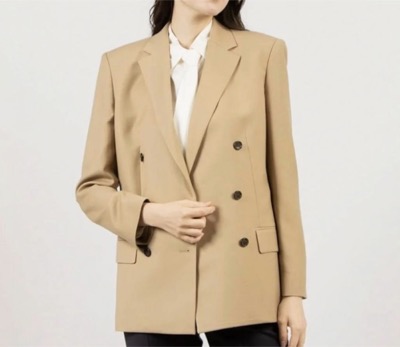 Theory（セオリー）　SLEEK FLANNEL BOXY DB JKT