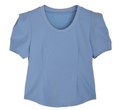 Ameri（アメリ）　DEFORMATION SHOULDER CUT TOP