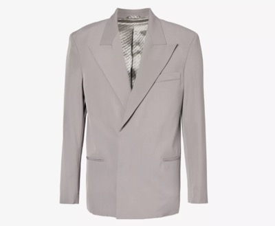 ACNE STUDIOS(アクネ ストゥディオズ) Jaspel relaxed-fit single-breasted woven-blend blazer