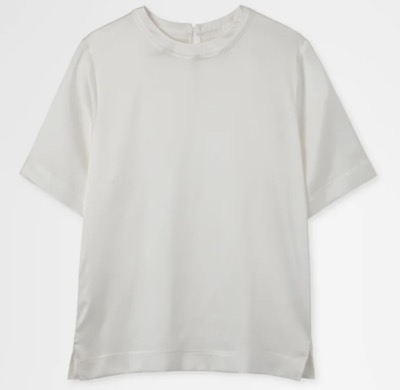 Overcoat（オーバーコート）　silk t-shirt
