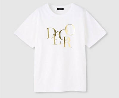 allureville（アルアバイル）　DECOR 箔ロゴTシャツ