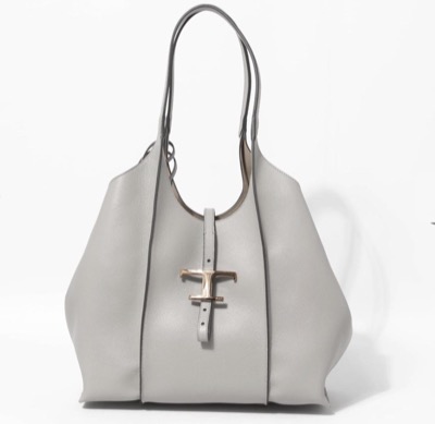 TOD'S（トッズ）　T タイムレス レザー ショッピング バッグS