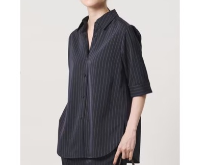 UNITED ARROWS(ユナイテッドアローズ) ストライプ レギュラーカラー シャツ