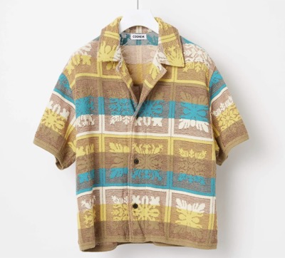 COOHEM(コーヘン) HAWAIIAN QUILT KNIT SHIRT