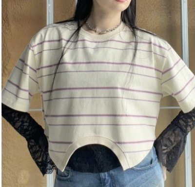 ELCHELE(エルチェレ) SAKASA OVER TEE