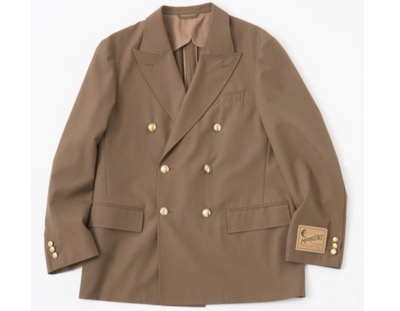 417 EDIFICE(フォーワンセブン エディフィス) 【MOONLIGHT CLOTHING】OXFORD DOUBLE JACKET